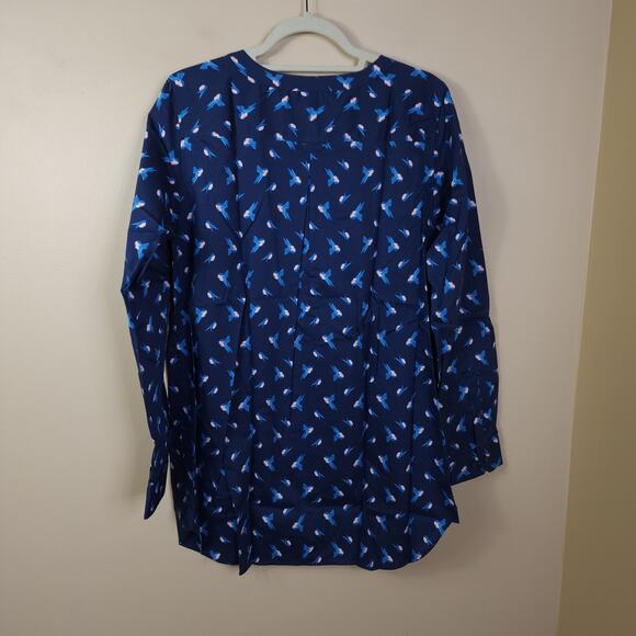 Duluth Wrinklefighter Tunic in Blue Bird Size M - Picture 6 of 9